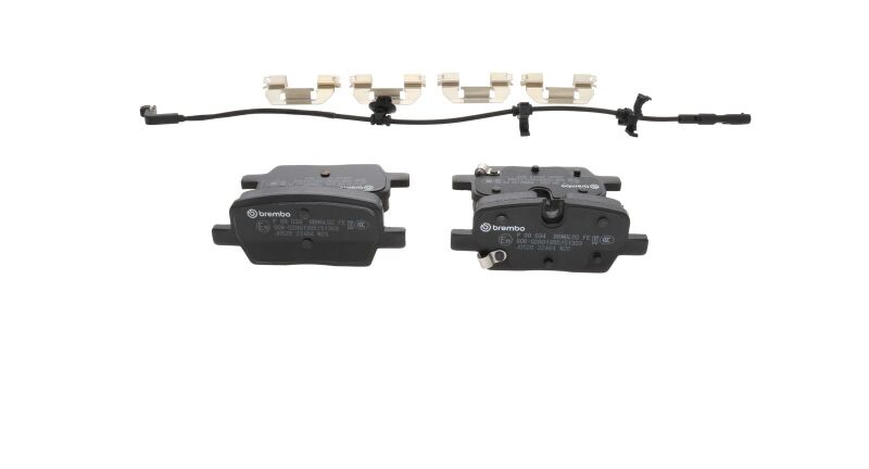 Brembo OE 21-24 Buick Enclave/20-21 Cadillac CT4/CT5 PRIME Low-Met Brake Pad - Rear (view 11)