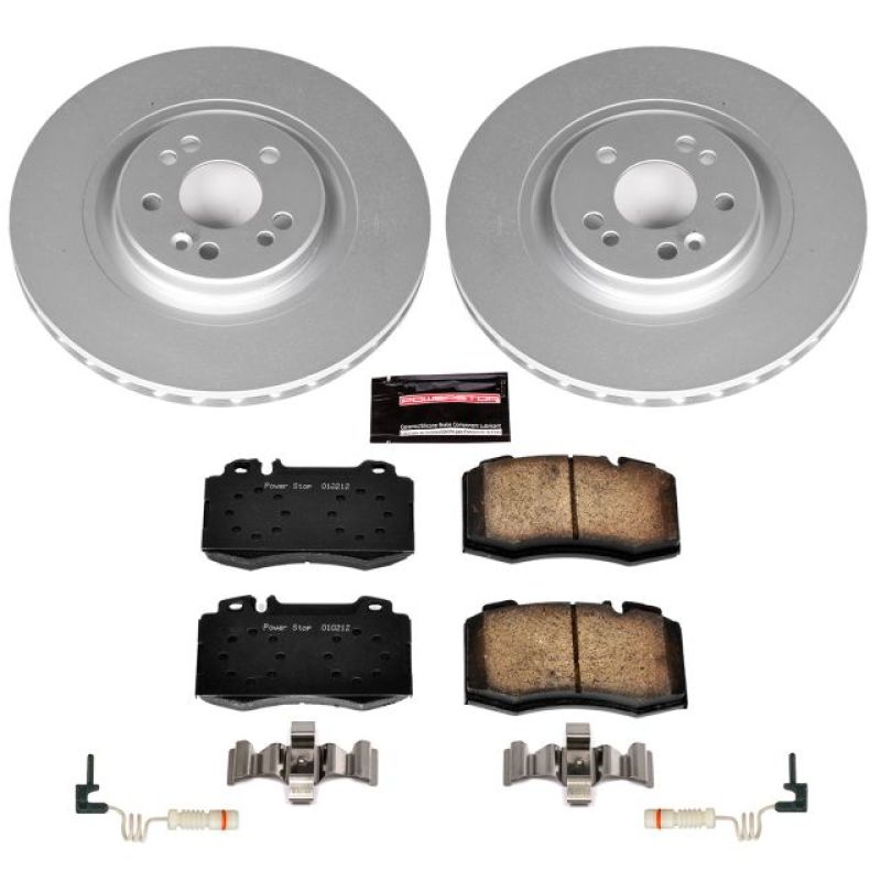 Power Stop 00-03 Mercedes-Benz ML55 AMG Front Z23 Evolution Sport Coated Brake Kit Main image