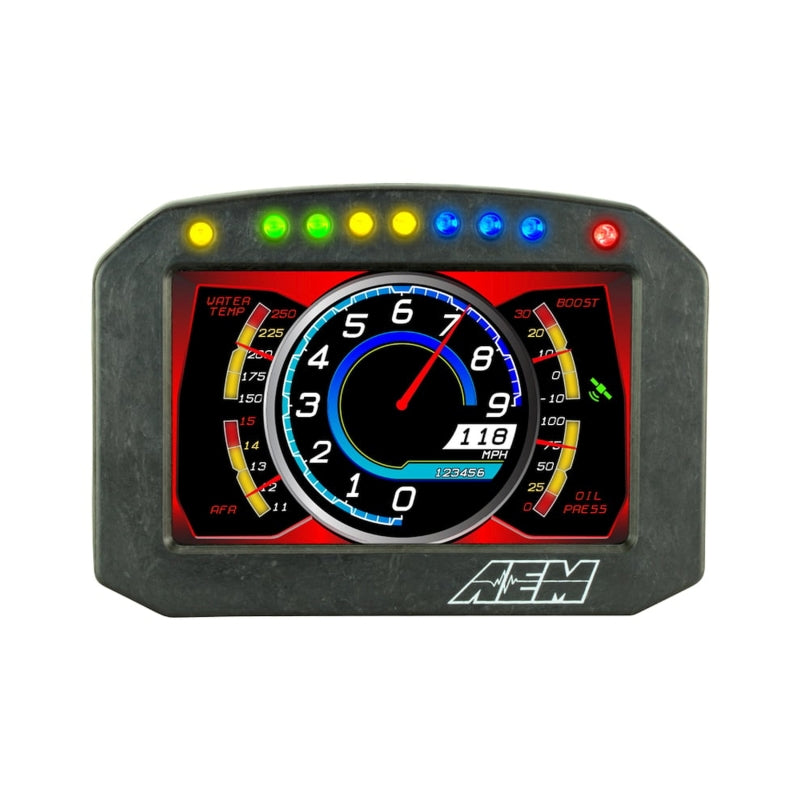 AEM CD-5L Carbon Logging Flush Digital Dash Display (view 6)