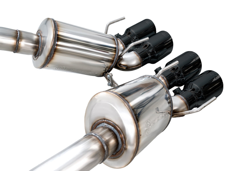 AWE Tuning C6 Chevrolet Corvette Z06/ZR1 Touring Edition Axle-Back Exhaust w/ Diamond Black Tips (view 12)
