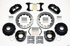 Wilwood Narrow Superlite 4R Rear P-Brk Kit 12.88in Drilled 2005-2014 Mustang