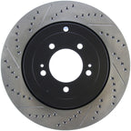 StopTech Slotted & Drilled Sport Brake Rotor (view 2)
