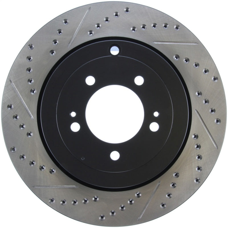 StopTech Slotted & Drilled Sport Brake Rotor (view 2)