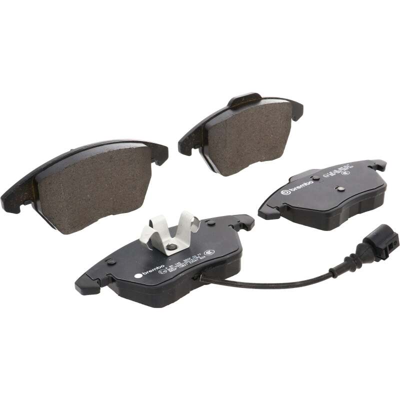 Brembo 09-13 Volkswagen Jetta/CC/ GTI/ Passat/ Golf/ Audi A3/ TT Quattro Front Low-Met Brake Pad Main image