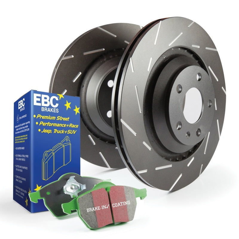 EBC S2 Kits Greenstuff Pads and USR Rotors (view 2)