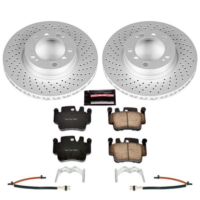 Power Stop 99-05 Porsche 911 Front Z23 Evolution Sport Coated Brake Kit Main image