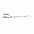 MagnaFlow 11-12 Dodge Durango V8 5.7L Dual Split Rear Exit Stainless Cat Back Performance Exhaust (view 23)