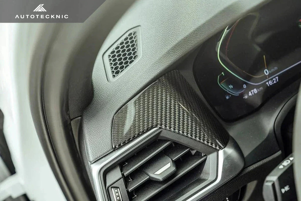 AutoTecknic G8X M3 / M4 Pre-LCI Dry Carbon Fiber Interior Trim - LHD