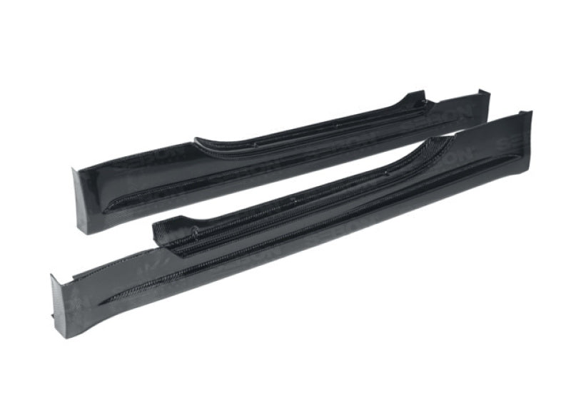 Seibon 02-05 Nissan 350Z SA Carbon Fiber Side Skirts Main image