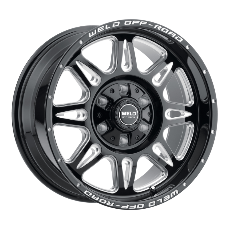 Weld Cheyenne 22x14 / 6x135 / 4.75 BS / 106.1 HB - Gloss Black Milled - Non-BL Wheel