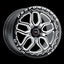 Weld 17x10 Laguna Beadlock 5x115 ET00 BS 5.5 Gloss Black 78.1