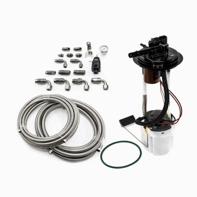 DeatschWerks 05-09 GM Truck DW400 Pump Module w/CPE fuel lines Secondary image