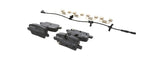 Brembo OE 21-24 Buick Enclave/20-21 Cadillac CT4/CT5 PRIME Low-Met Brake Pad - Rear (view 13)