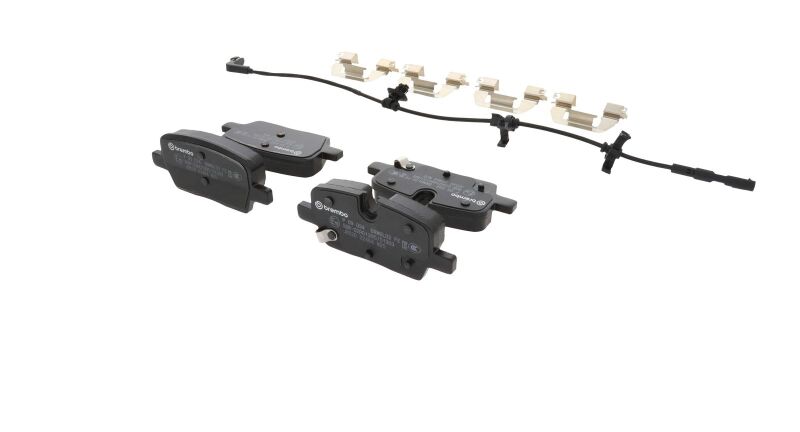Brembo OE 21-24 Buick Enclave/20-21 Cadillac CT4/CT5 PRIME Low-Met Brake Pad - Rear (view 13)
