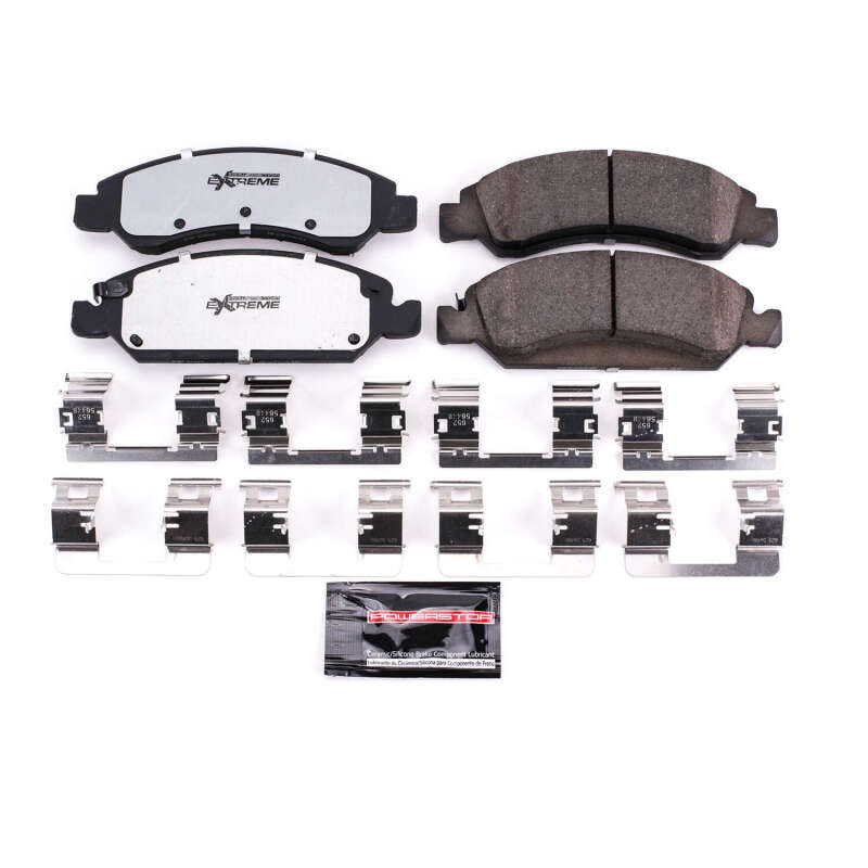 Power Stop 2008 Chevrolet Avalanche Front Z36 Truck & Tow Brake Pads w/Hardware Secondary image