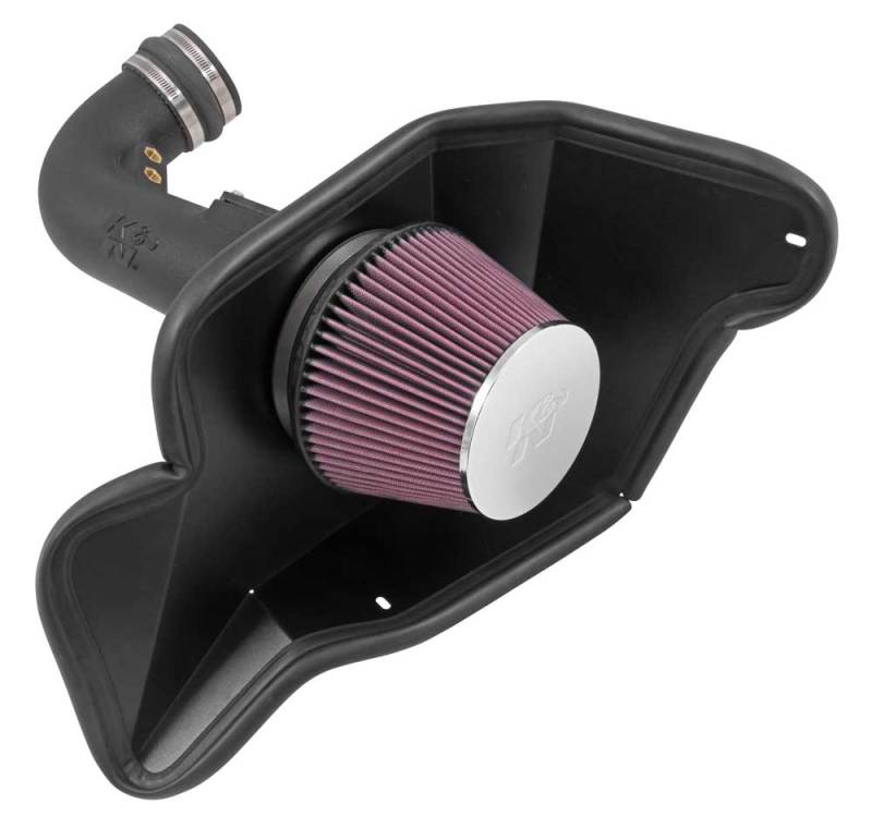 K&N 2015 Ford Mustang GT 5.0L V8 F/I Performance Intake Kit (view 2)