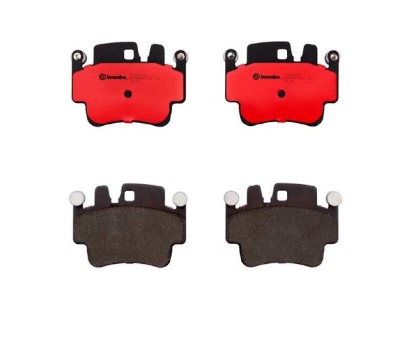 Brembo 99-05 Porsche 911/00-04 Boxster/06-07 Cayman Front Premium NAO Ceramic OE Equivalent Pad Main image