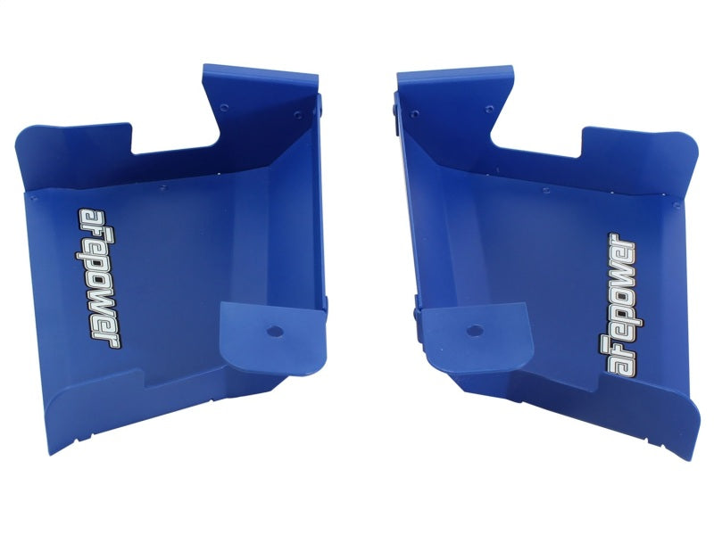 aFe MagnumFORCE Intakes Scoops AIS BMW 335i (E90/92/93) 07-13 L6-3.0L (Blue) (view 3)