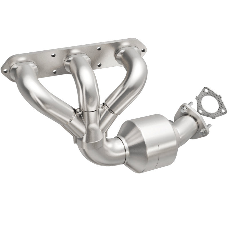 MagnaFlow Conv 06-08 Porsche Cayman DF SS OEM Grade Passenger Side Catalytic Converter w/Header (view 2)