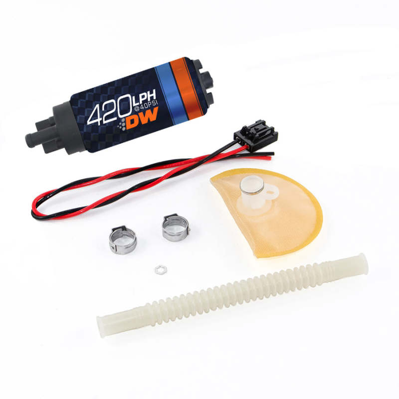 DeatschWerks DW420 Series 420lph In-Tank Fuel Pump w/ Install Kit For Nissan 370Z 2009-2015 Main image