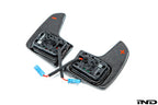 IND A90 Supra Performance Carbon Shift Paddle Set