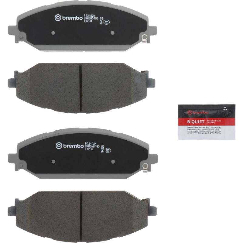 Brembo 19-22 Ram 1500 Front NAO Brake Pad (view 13)