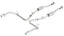 Borla 99-04 Ford Mustang Cobra 4.6L/5.4L V8 MT RWD ATAK SS Catback Exhaust
