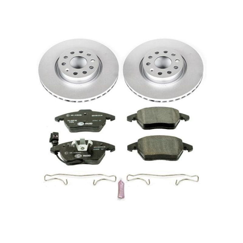 Power Stop 06-13 Audi A3 Front Euro-Stop Brake Kit Main image