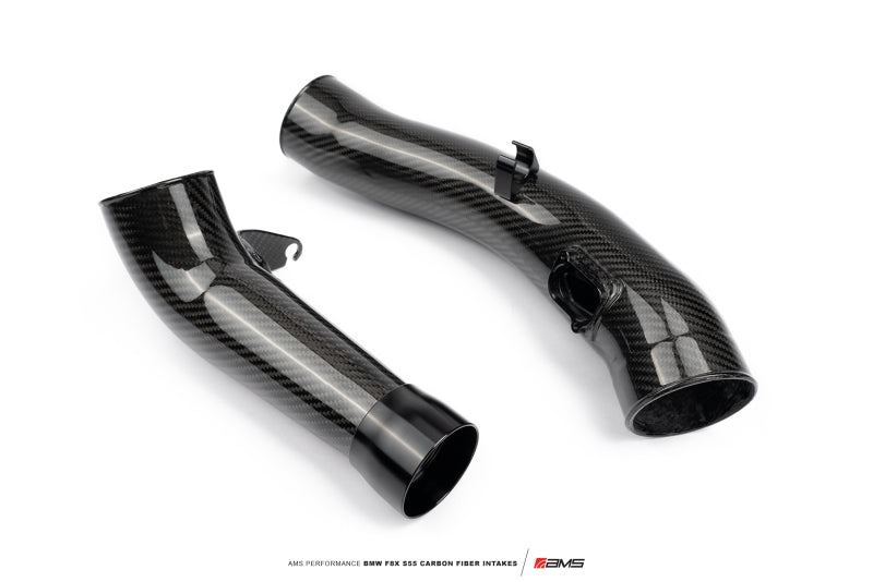 AMS Performance 15-18 BMW M3 / 15-20 BMW M4 w/ S55 3.0L Turbo Engine Carbon Fiber Intake (view 9)