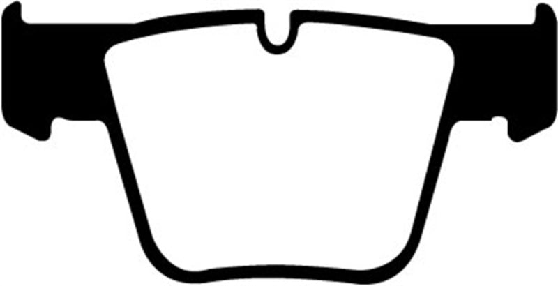 EBC 07-11 Mercedes-Benz CL63 AMG 6.2 Yellowstuff Front Brake Pads (view 3)
