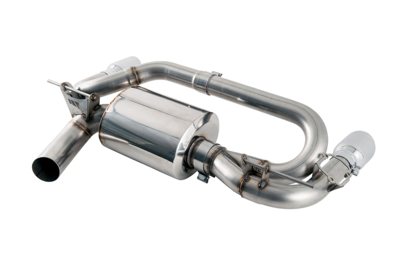 AWE Tuning BMW F22 M235i / M240i Touring Edition Axle-Back Exhaust - Chrome Silver Tips (102mm) Main image