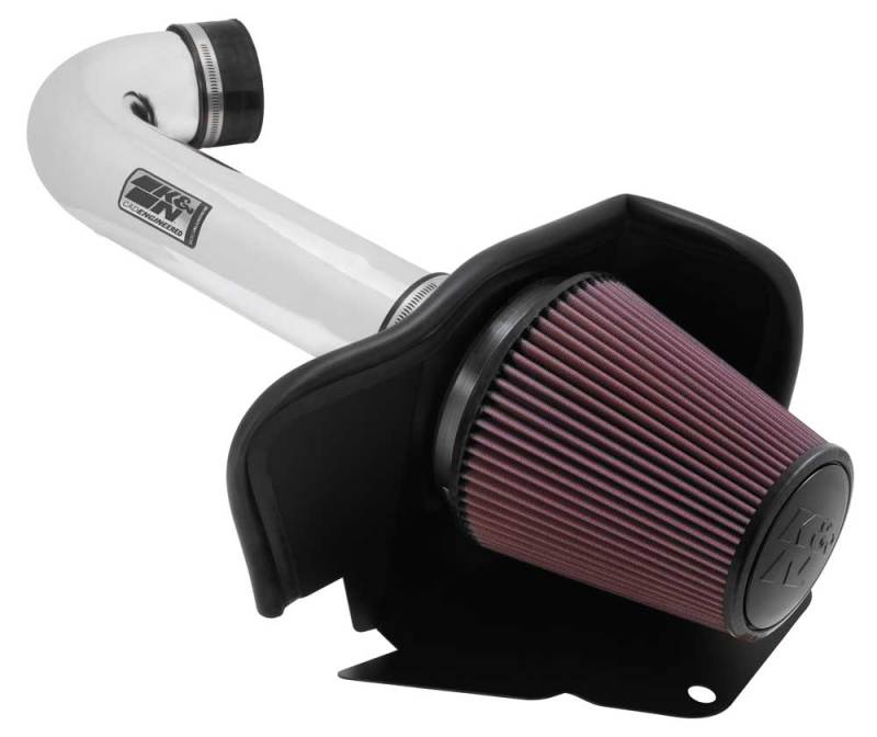 K&N 11 Jeep Grand Cherokee 5.7L V8 / 11 Dodge Durango 5.7L V8 High Flow Performance Intake Kit (view 2)
