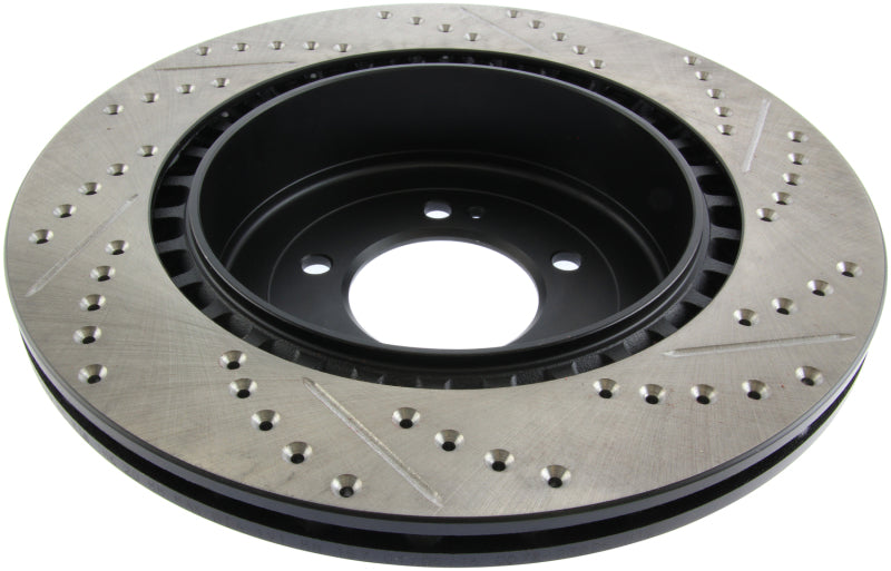 StopTech Slotted & Drilled Sport Brake Rotor (view 3)