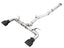 AWE Tuning Subaru BRZ / Toyota GR86 / Toyota 86 Track Edition Cat-Back Exhaust- Diamond Black Tips