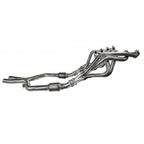Kooks 05-10 Ford Mustang GT Manual 1 5/8in x 2 1/2in SS Long Tube Headers and OEM Catted SS X Pipe (view 5)