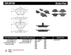 StopTech Performance 07-09 BMW E90/E92/E93 335i Coupe/Sedan Front Brake Pads D918 (view 7)