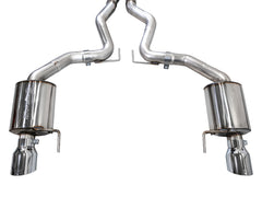 AWE Tuning 2024 Ford Mustang GT Fastback S650 RWD Touring Catback Exhaust w/ Dual Chrome Silver Tips