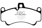 EBC 01-03 Porsche 911 (996) (Cast Iron Rotor only) 3.6 Twin Turbo GT2 Yellowstuff Front Brake Pads (view 2)