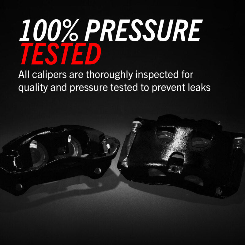 Power Stop 2014 Chrysler 200 Front Black Caliper - Pair w/Bracket (view 4)