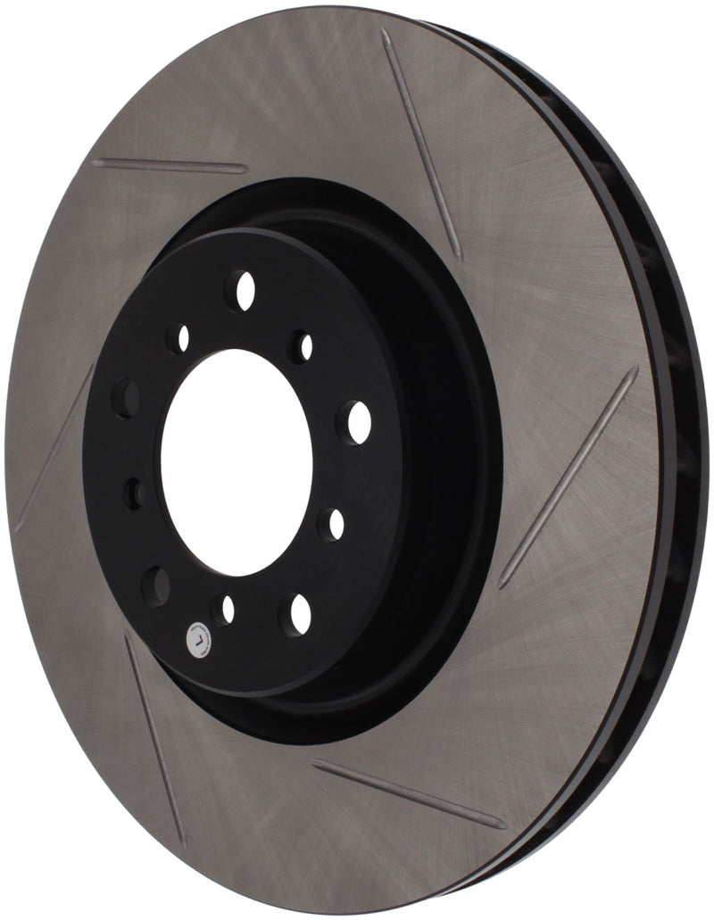 StopTech Power Slot BMW (E46) Front Left Slotted Rotor (view 5)