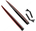 Carbon Fiber 650S Style Side Door Blades - McLaren MP4-12C/650S