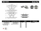StopTech Performance 06-09 BMW M5 E60 / 07-09 M6 E63/E63 Front Brake Pads (view 5)