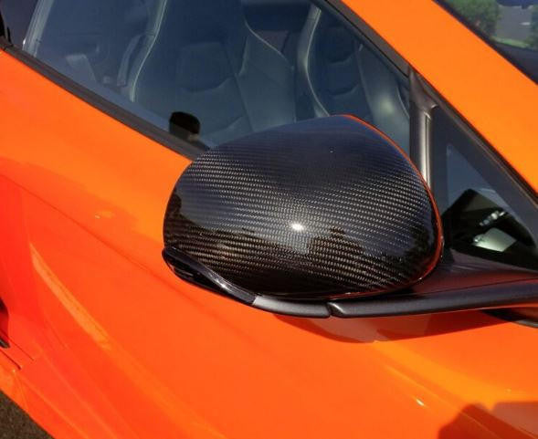 Carbon Fiber Outer Mirror Housings - McLaren 650S/Artura