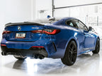 AWE Tuning 2019+ BMW M340i (G20) Track Edition Exhaust - Quad Diamond Black Tips (view 2)