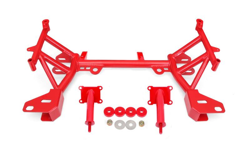 BMR 93-02 4th Gen F-Body K-member Low Mount Turbo LS1 Motor Mounts Pinto Mounts - Red Main image