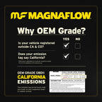 MagnaFlow 2015 M3 3 Underbody Direct Fit Converter (view 16)