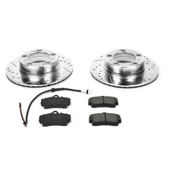 Power Stop 97-04 Porsche Boxster Rear Z23 Evolution Sport Brake Kit