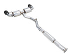 AWE Tuning Subaru BRZ/ Toyota GR86/ Toyota 86 Touring Edition Cat-Back Exhaust- Diamond Black Tips (view 4)
