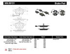 StopTech Performance 1/05-09 Audi A4/A4 Quattro Front Brake Pads (view 11)