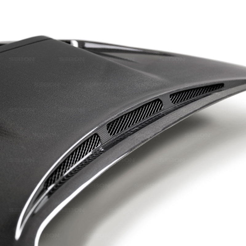 Seibon 15+ Subaru WRX/STI VS-Style Carbon Fiber Hood Main image